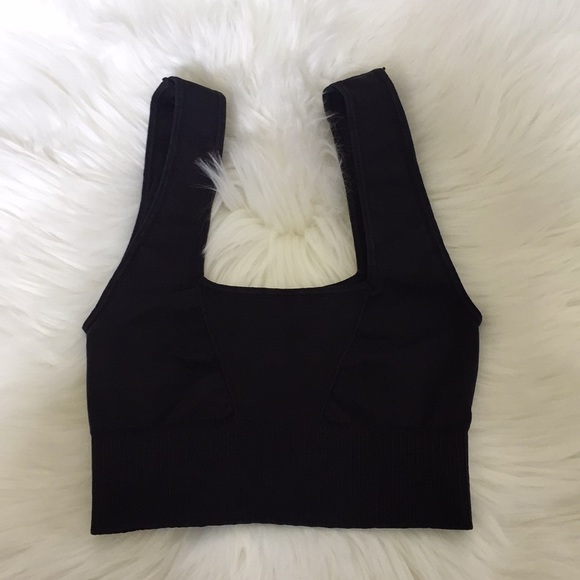 Free People Square Neck Good Karma Sports Bra - Picture 5 of 6